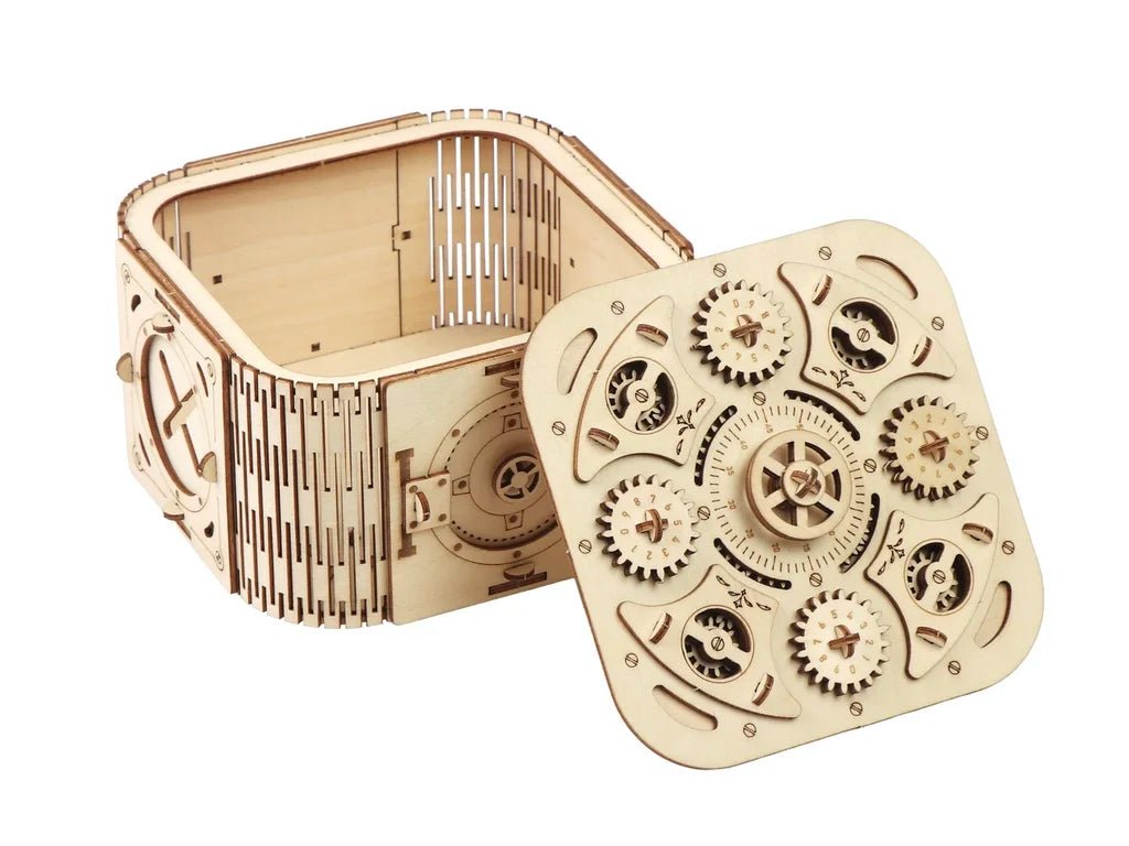 DIY Geared Safe Secret Treasure Box