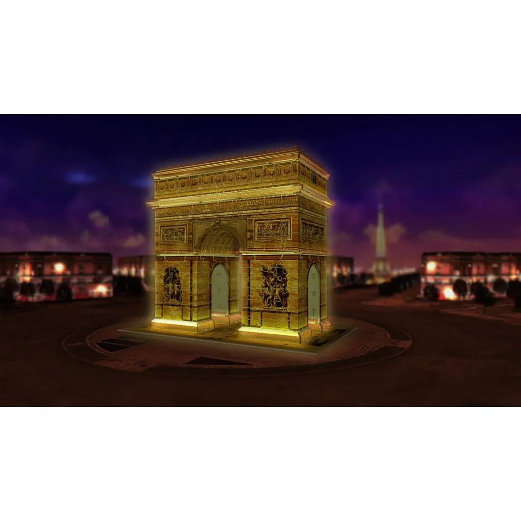 n/a n/a 3D puzzle Triumfa Arka ar gaismu