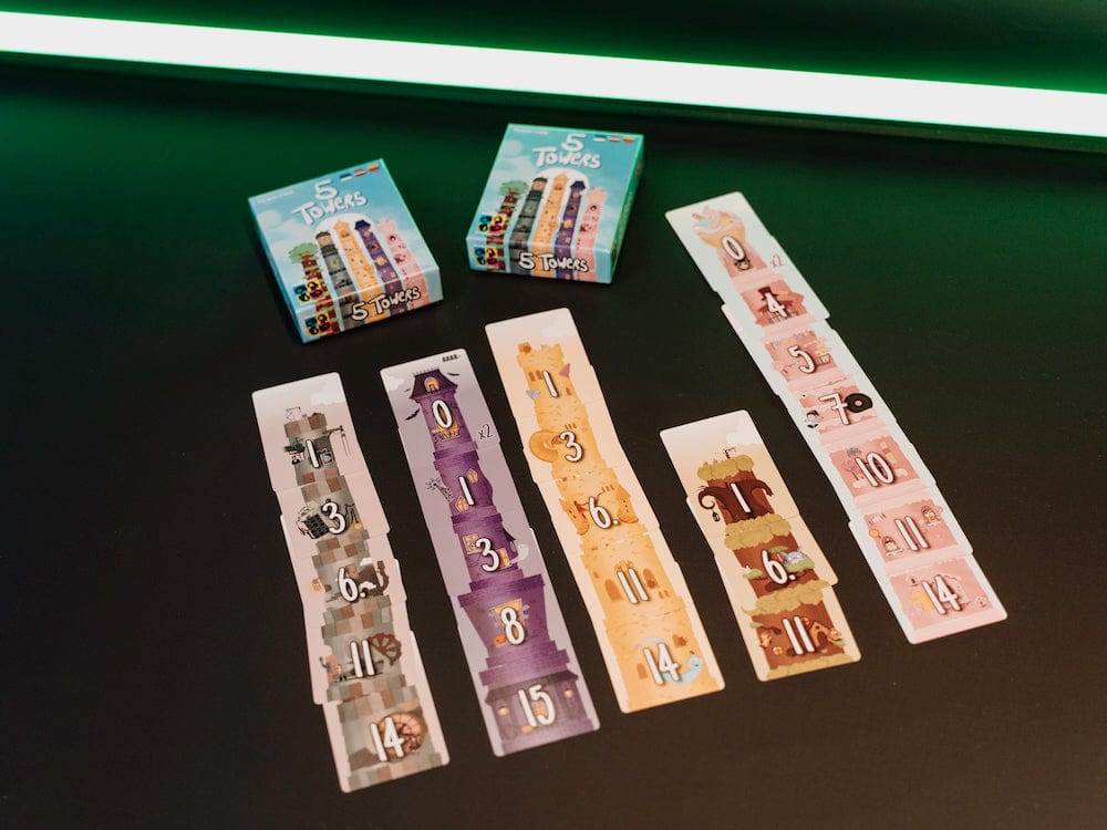 BrainGames galda spēles 5 Towers