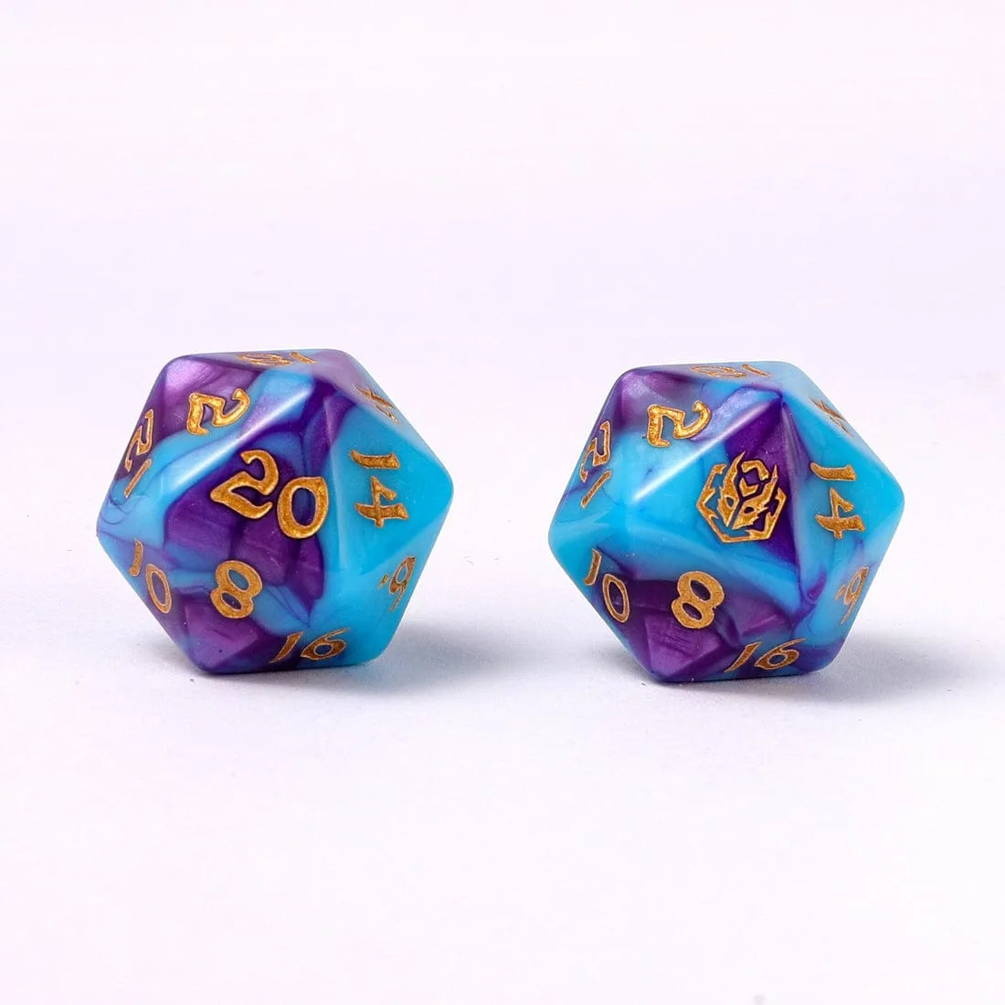 Brain Games LV 8 Piece RPG Dice Set Banshees Wail