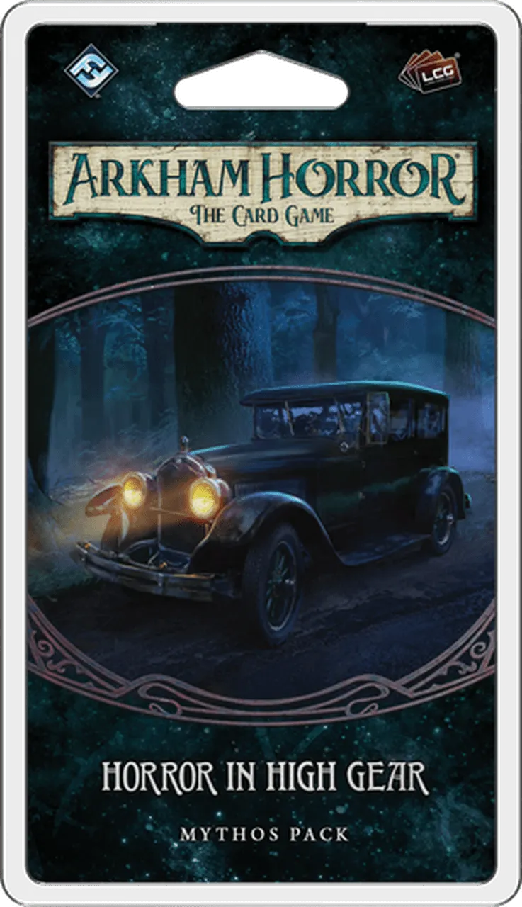 Brain Games LV galda spēles Arkham Horror Card Game Horror In High Gear (paplašinājums)