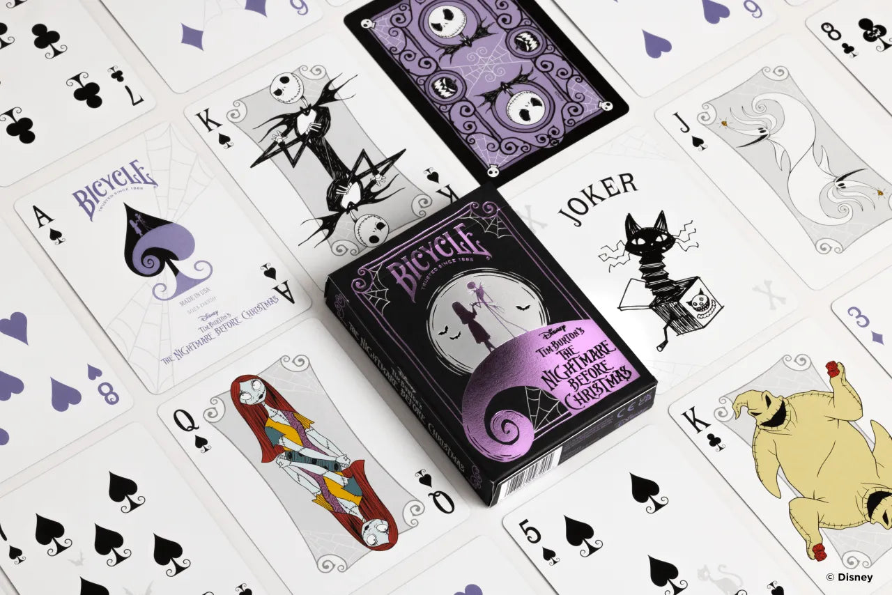 Brain Games LV Klasiskās spēles BICYCLE DISNEY NIGHTMARE B4 XMAS STANDARD INDEX