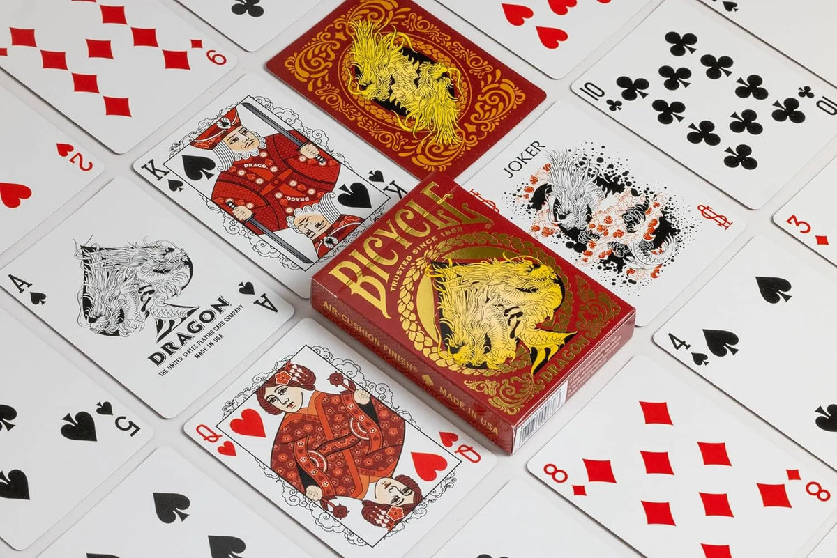 Brain Games LV BICYCLE DRAGON RED - PREMIUM