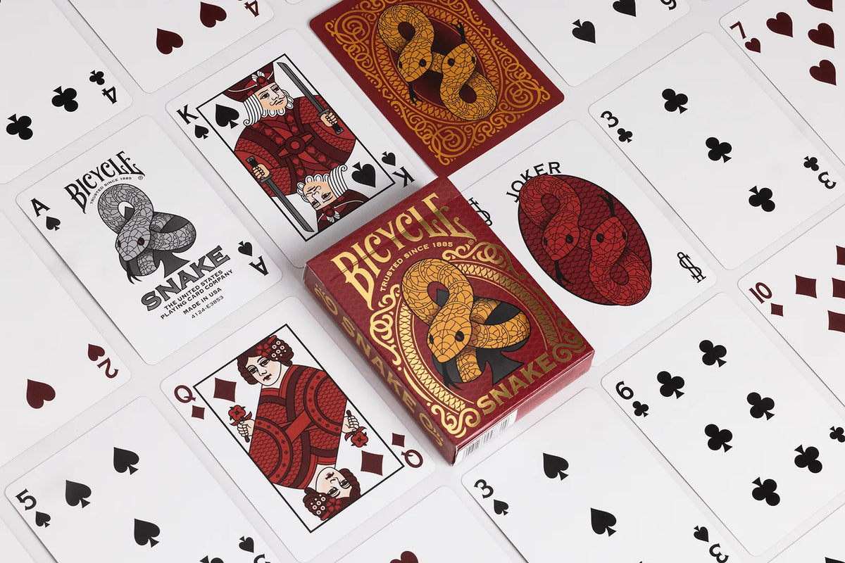 Brain Games LV BICYCLE SNAKE PLAYING CARDS