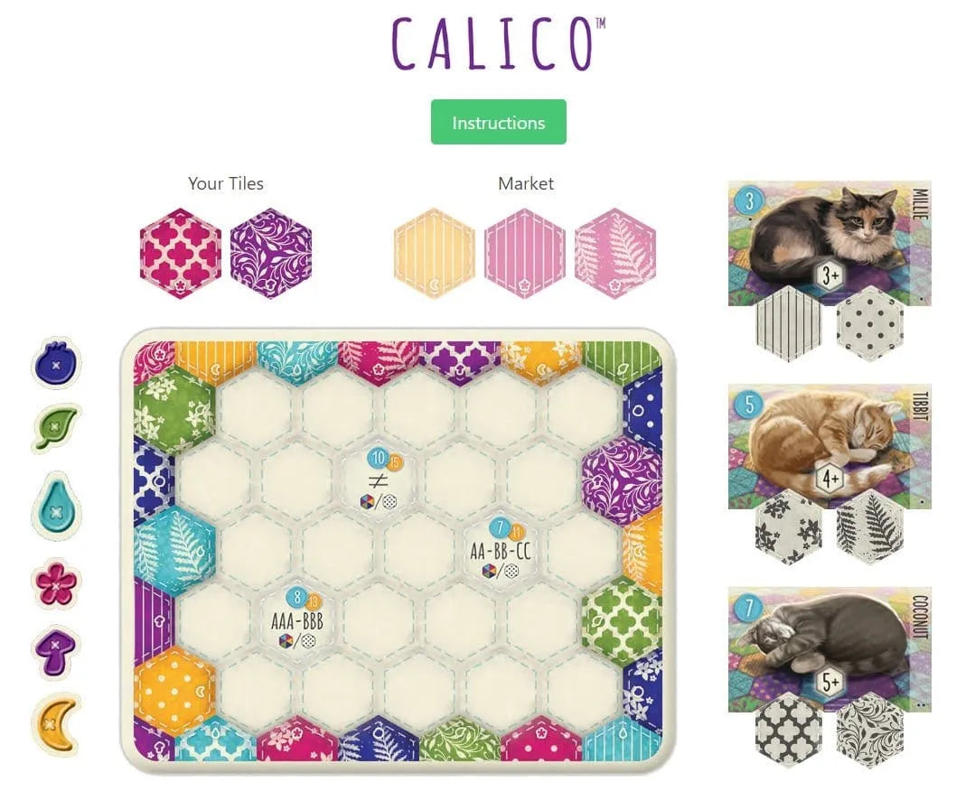 Brain Games LV galda spēles Calico Reprint