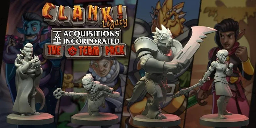 Brain-Games.lv galda spēles Clank! Legacy: Acquisitions Incorporated - The "C" Team Pack (paplašinājums)