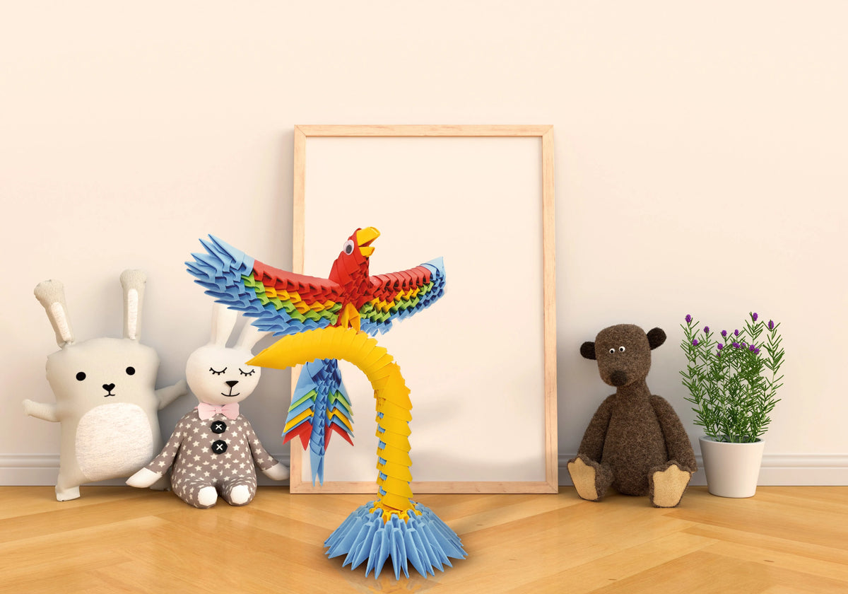 N/A Modeļi Creagami Parrot S origami komplekts