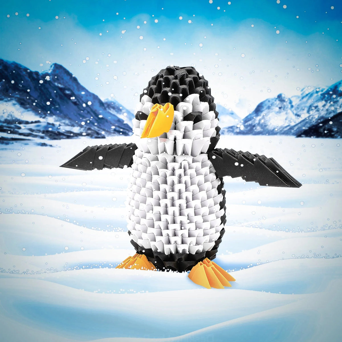 N/A Modeļi Creagami Penguin M origami komplekts