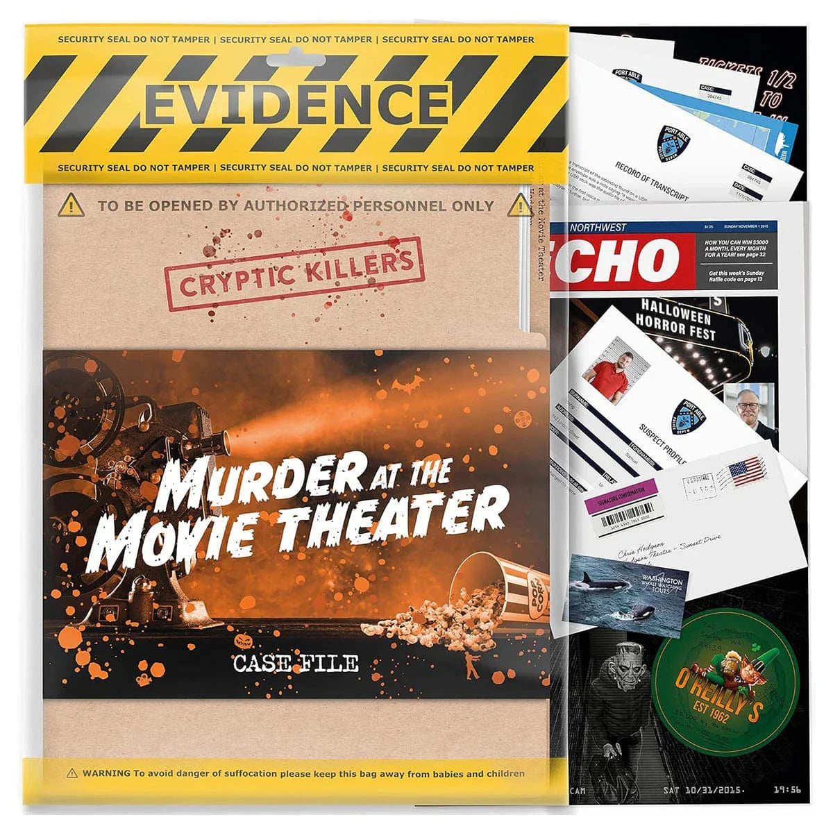 Brain Games LV Cryptic Killers Murder at the Movie Theater