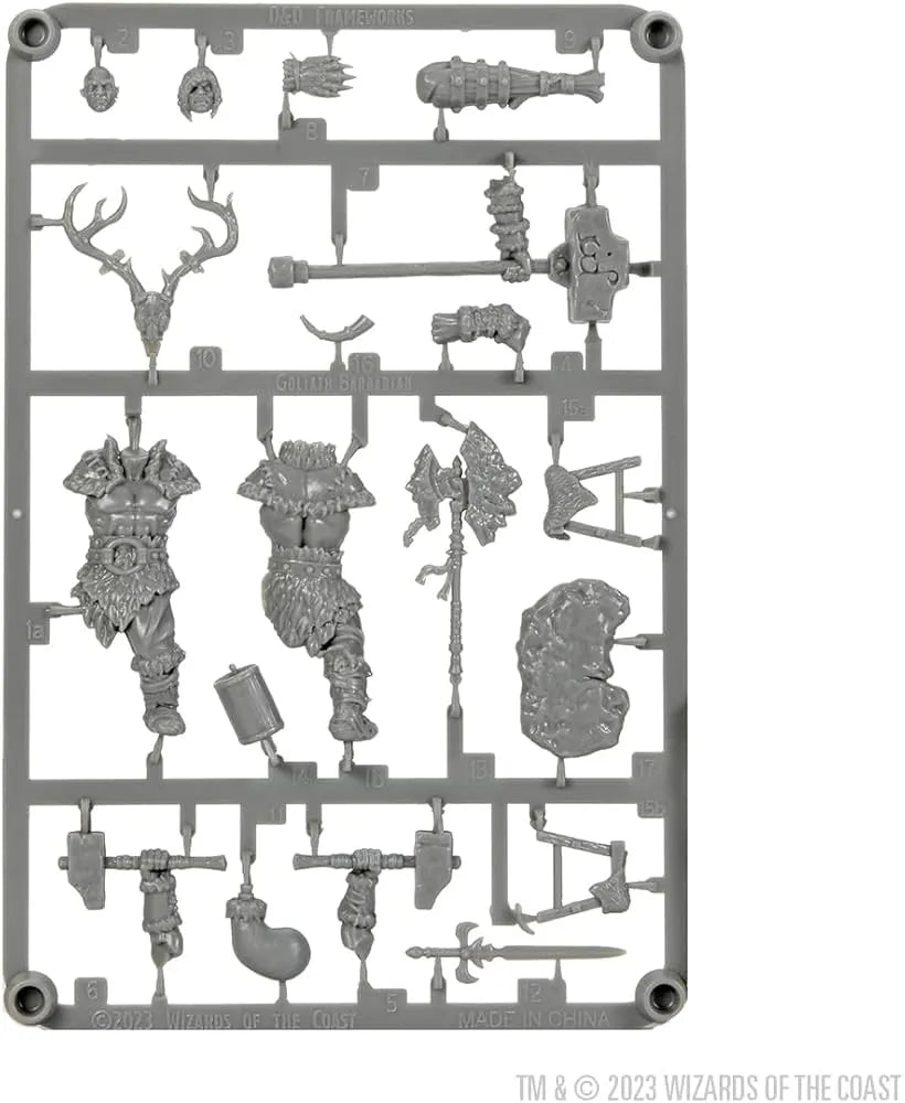 n/a D&D Frameworks W02 Goliath Barbarian