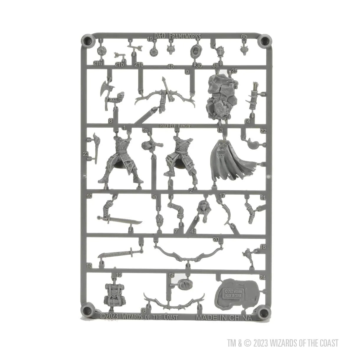 n/a D&D Frameworks W02 Half-Elf Ranger