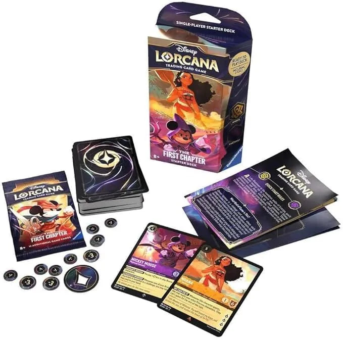 n/a n/a Disney Lorcana: The First Chapter TCG Starter Deck Amber & Amethyst