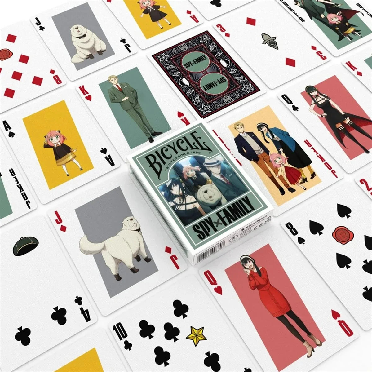 BICYCLE SPY X FAMILY PLAYING CARDS