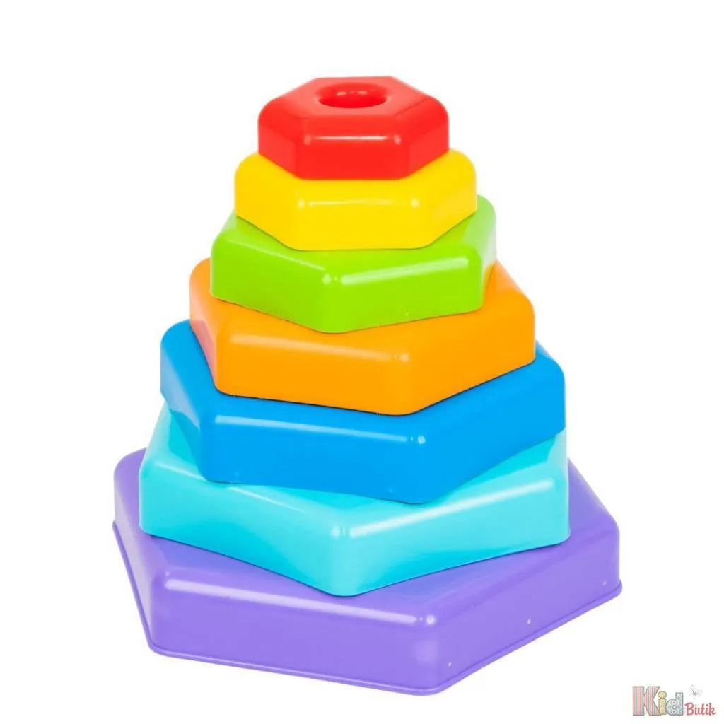 n/a Bērniem Educational toy "Rainbow Pyramid"