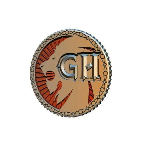 N/A Boardgame Gloomhaven Challenge Coin