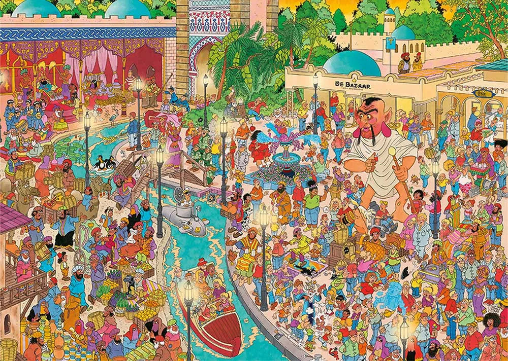 Brain Games LV Jan van Haasteren - Efteling Fata Morgana (1000 pieces)