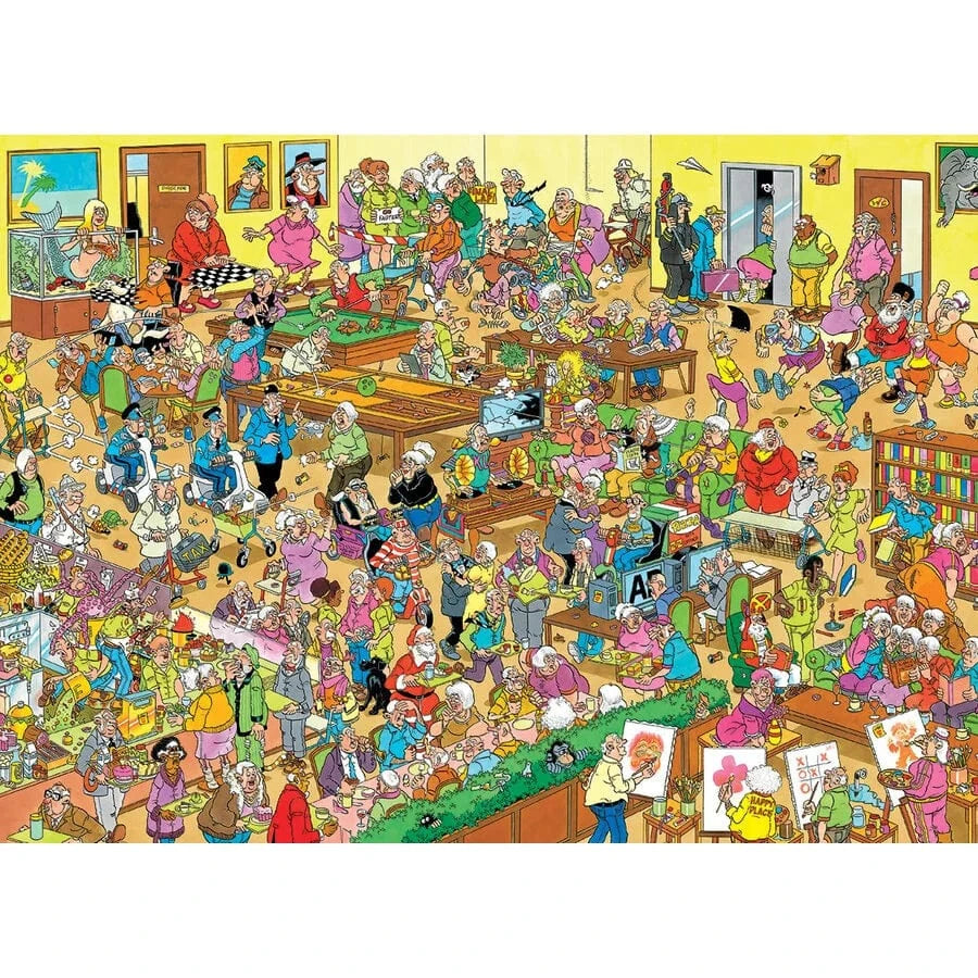 Brain Games LV Jan van Haasteren - The Retirement Home (1000 pieces)