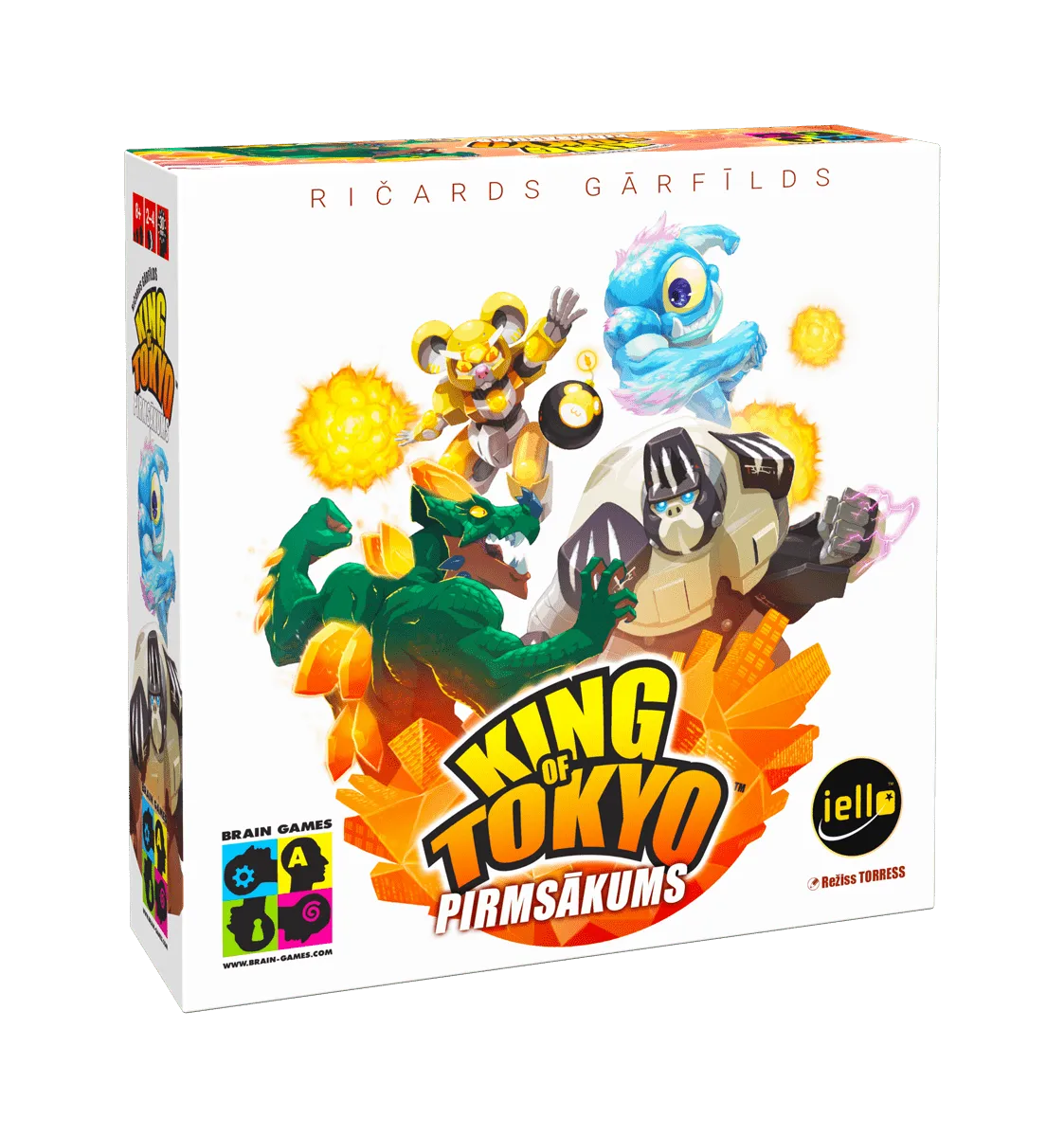 BrainGames galda spēles King of Tokyo: Pirmsākums