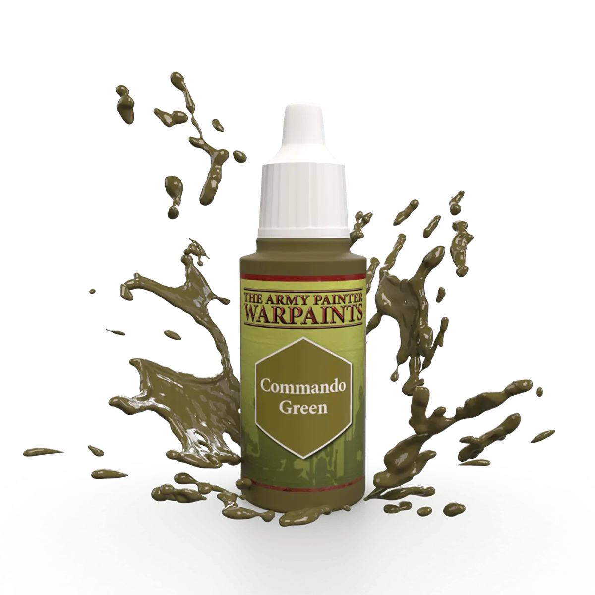 Brain Games LV Krāsošanas piederumi Krāsa Commando Green, 18ml
