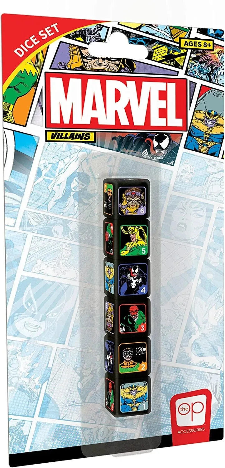 n/a n/a Marvel Villains Dice Set