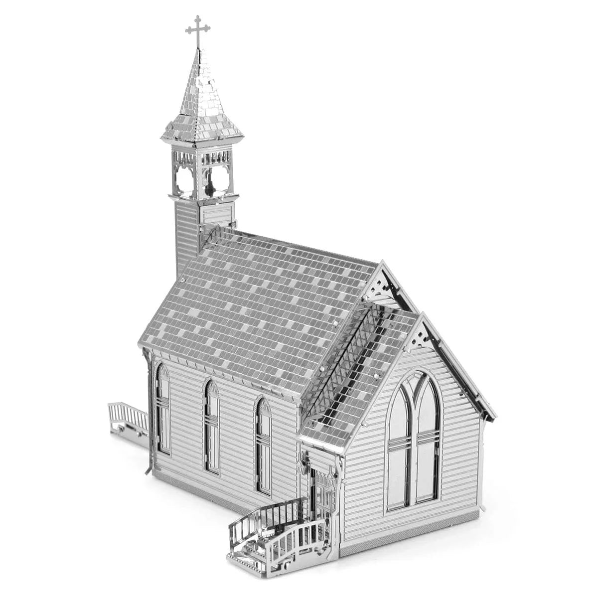 Brain Games LV Mēroga modelis Old Country Church, metāla konstruktors