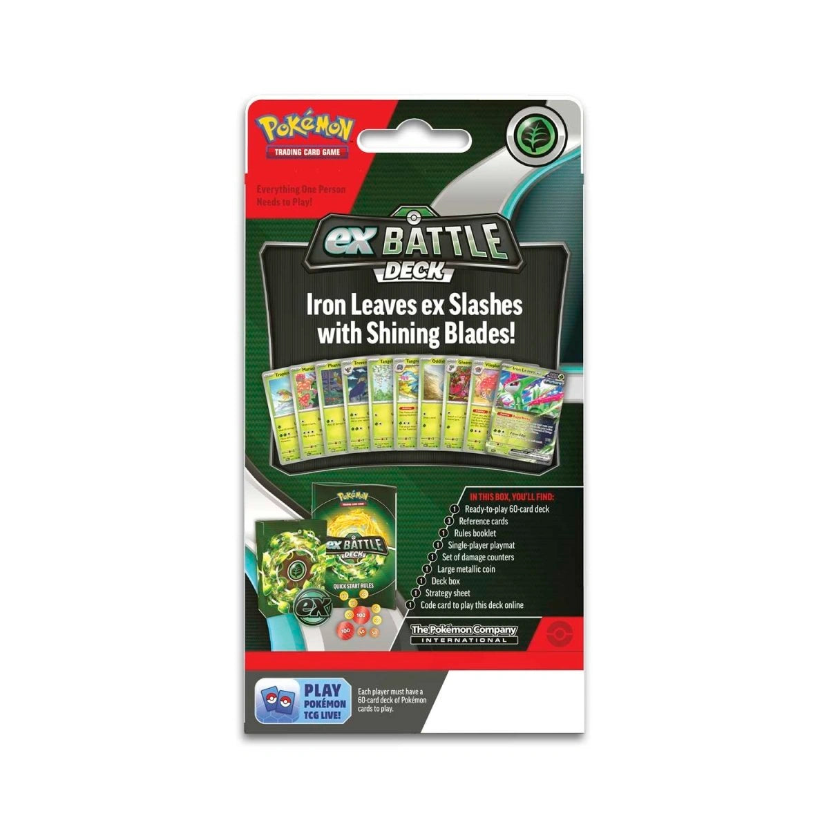 Pokémon TCG: ex Battle Deck Iron Leaves ex (2024)