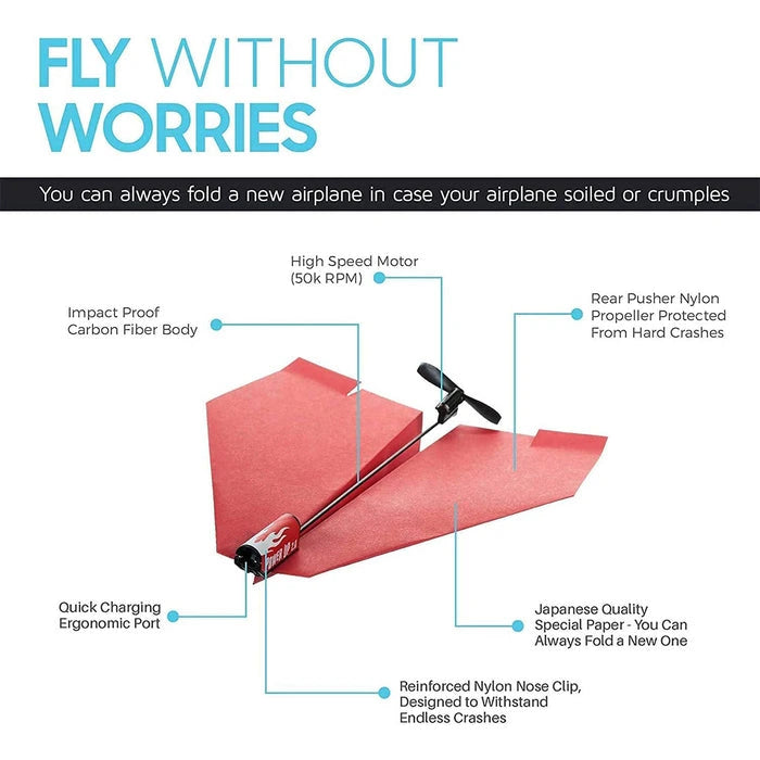 POWERUP 2.0 AIRPLANE (RED)