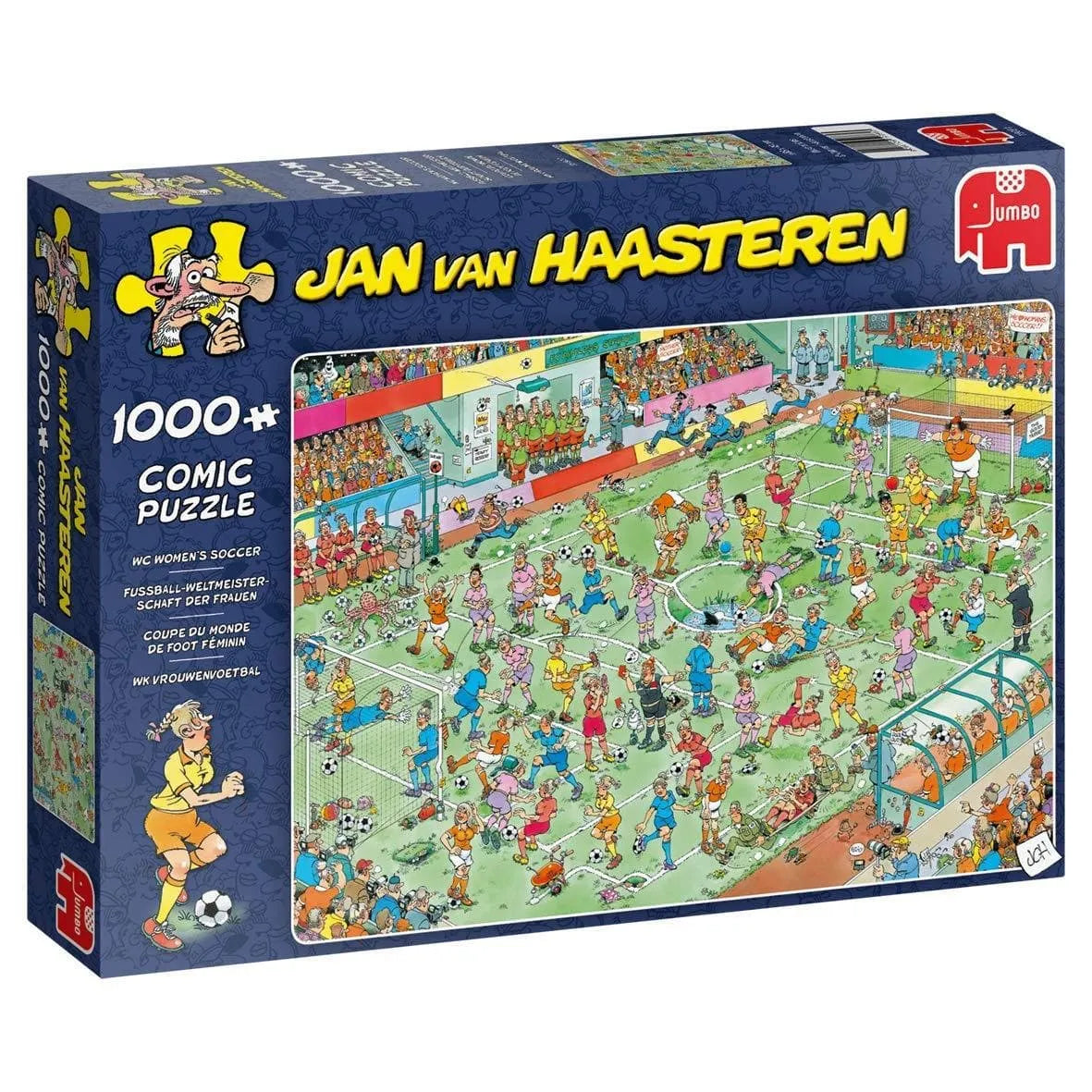 Brain Games LV Puzles Puzle 1000 Jan van Haasteren - Womens Soccer