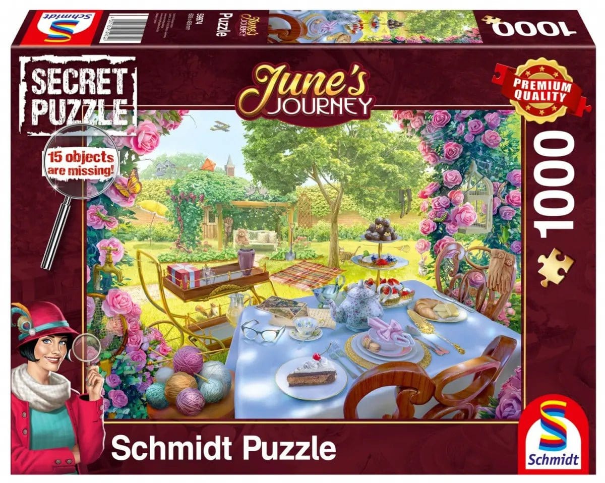 Brain Games LV Puzles Puzle 1000 - Tea In The Garden