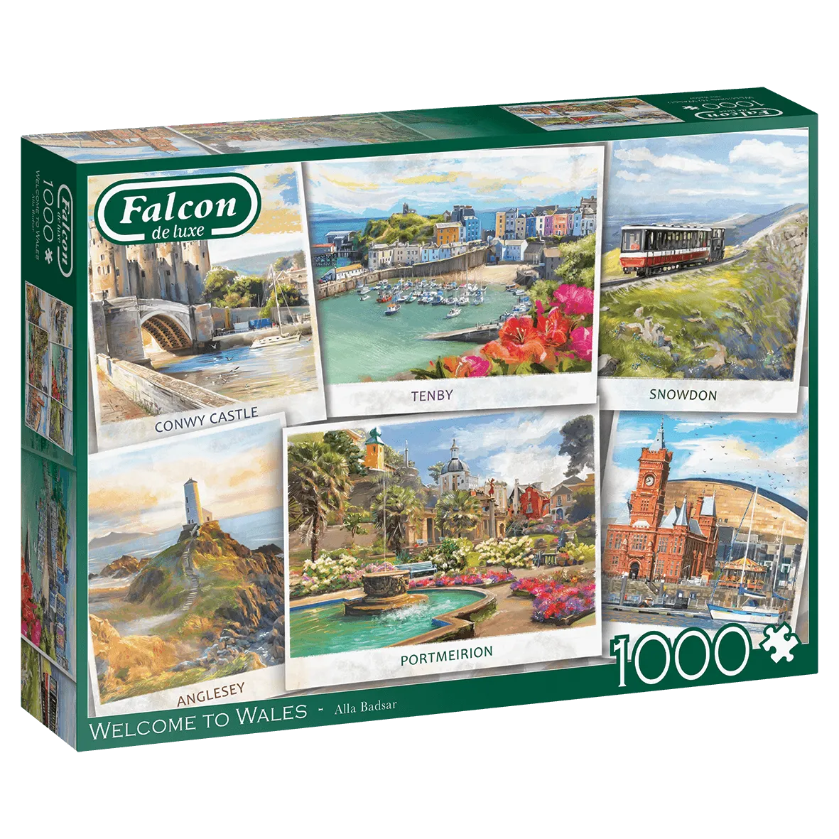 Brain Games LV Puzles Puzle 1000 - Welcome to Wales