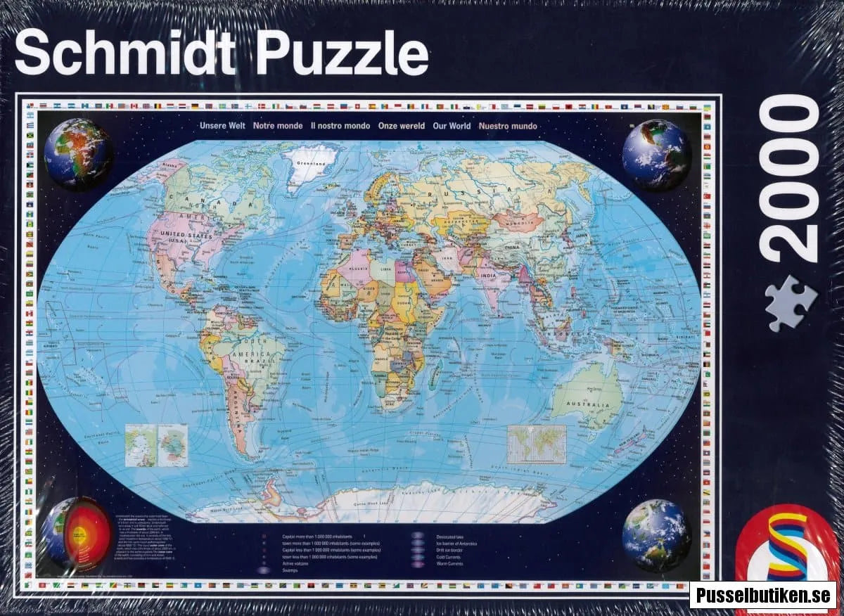 Brain Games LV Puzles Puzle 2000 - Our World