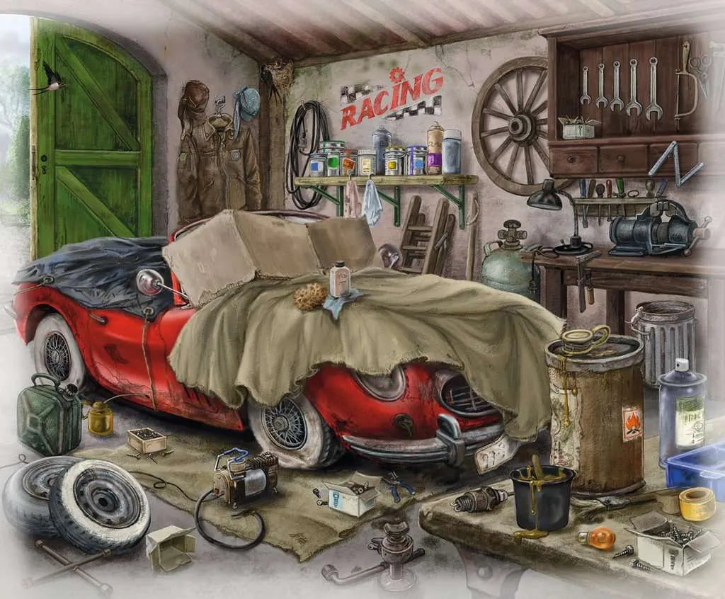 Brain Games LV Puzles Puzle 99 Escape - The Garage