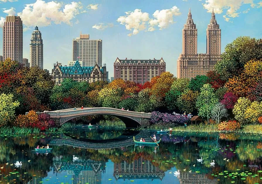 Brain Games LV Puzzle 1000 NY Central Park, Bow Bridge