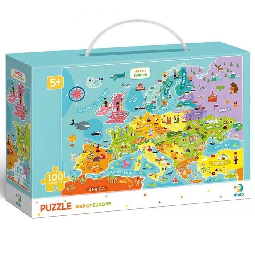 Brain Games LV Puzzle Map of Europe