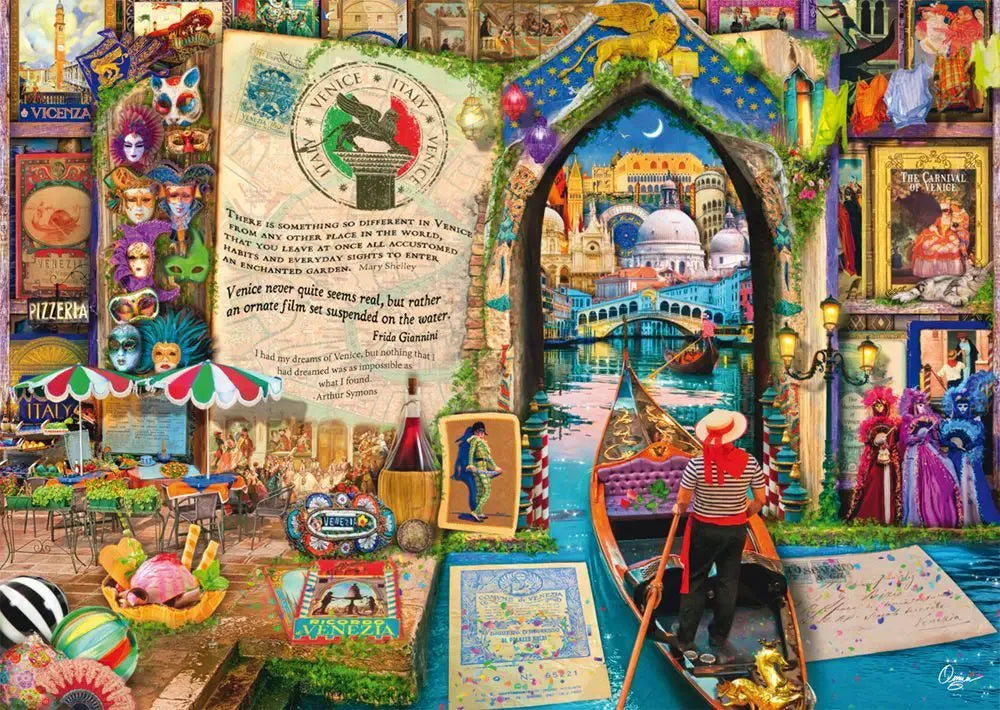 Jigsaw Puzzle Memories of Venice