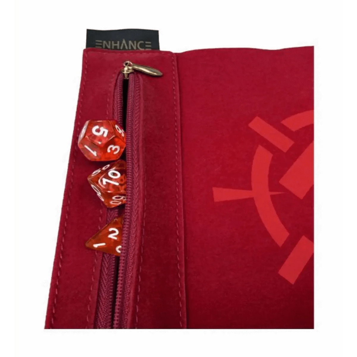 Brain Games LV Roll on a Scroll with 7 dice Red