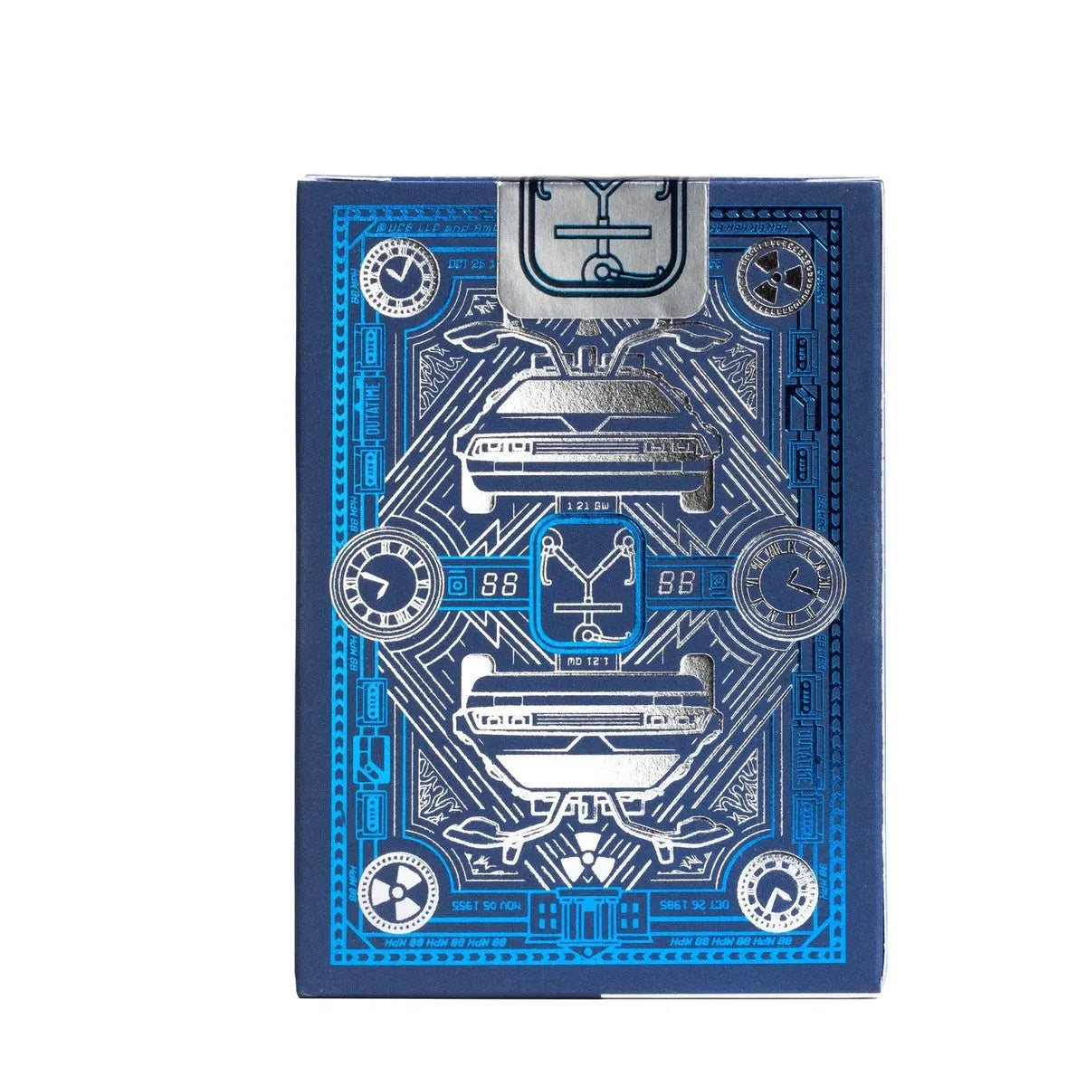 BICYCLE BACK TO THE FUTURE STANDARD INDEX BLUE PLAYING CARDS