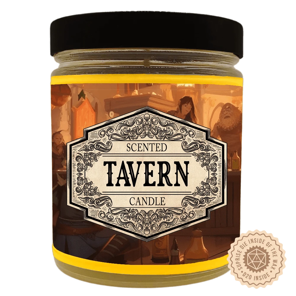 Brain Games LV Scented Candle Tavern with Surprise Dice