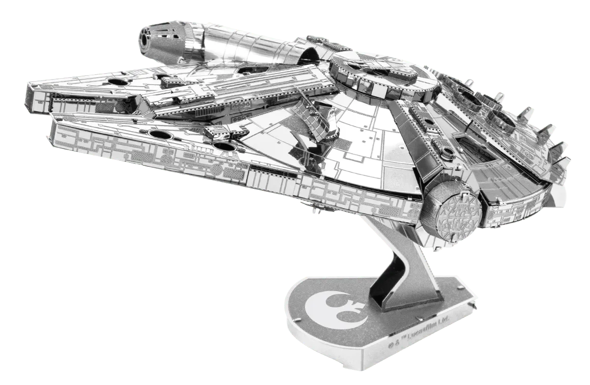 Brain-Games.lv Mēroga modelis Star Wars: Millennium Falcon, Premium Series metāla konstruktors