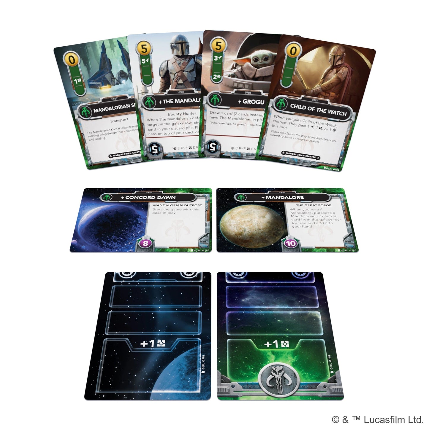 Star Wars The Deckbuilding Game The Mandalorian Faction Pack