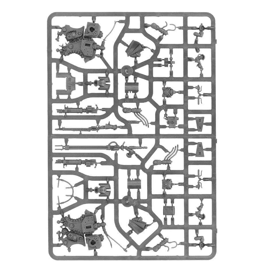 Brain Games LV galda spēles Warhammer 40,000: Adeptus Mechanicus Ironstrider Ballistarius miniatūra