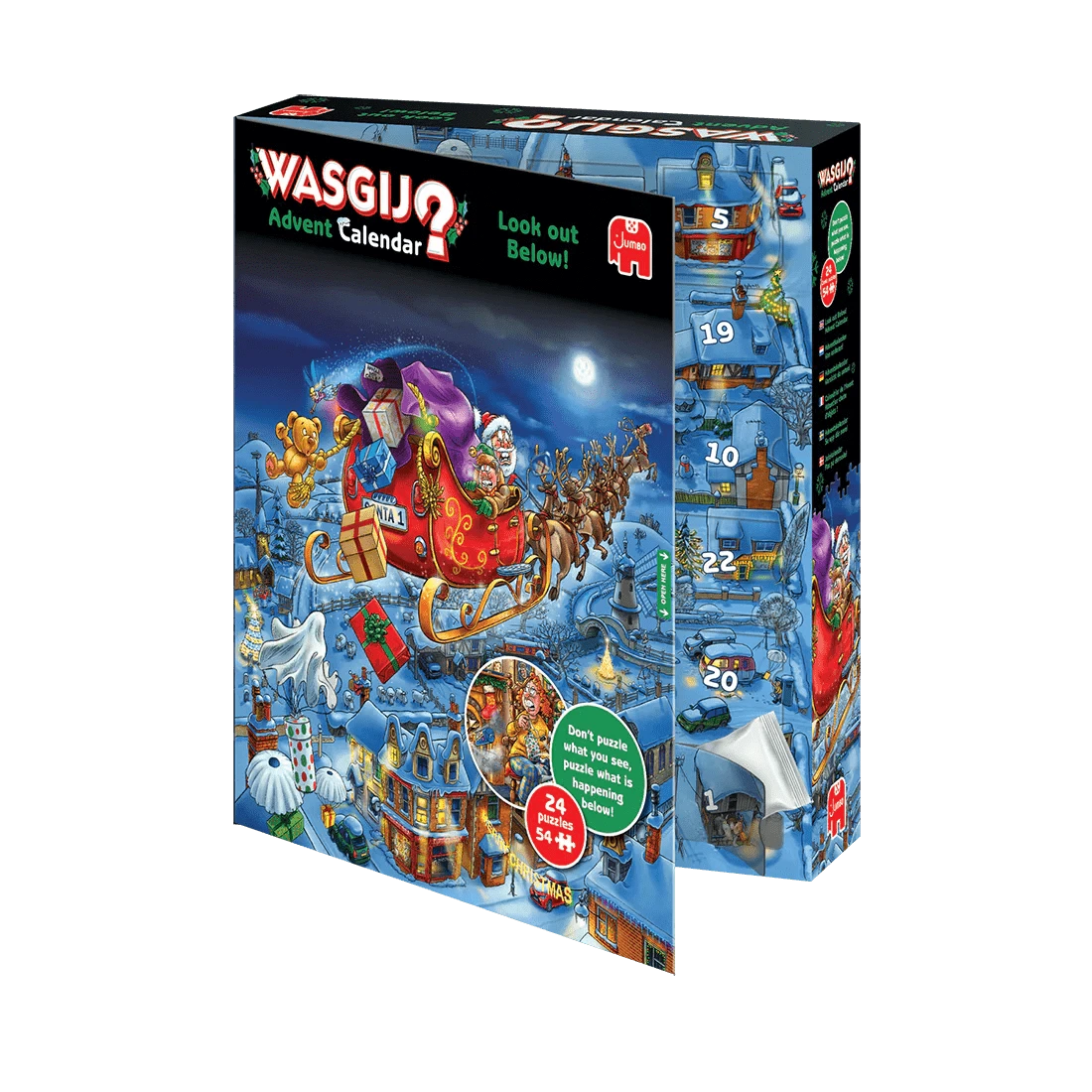 Brain Games LV Puzles Wasgij Christmas Advent Calendar