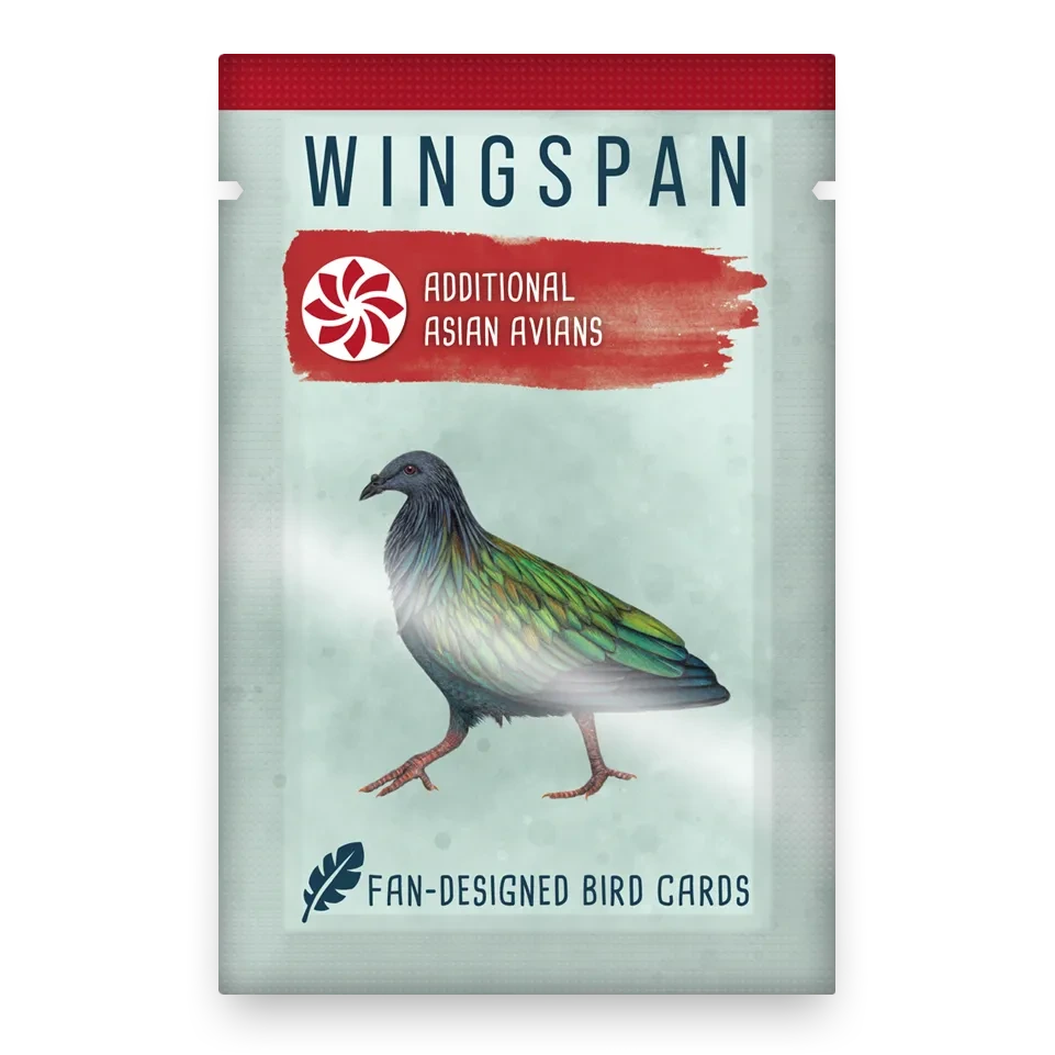 Wingspan Fan-Designed Bird Promo Pack: Additional Asian Avians