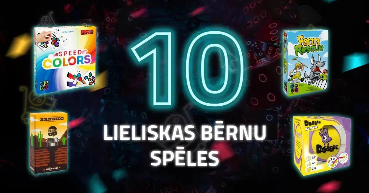 10 lieliskas bērnu spēles-Brain Games LV
