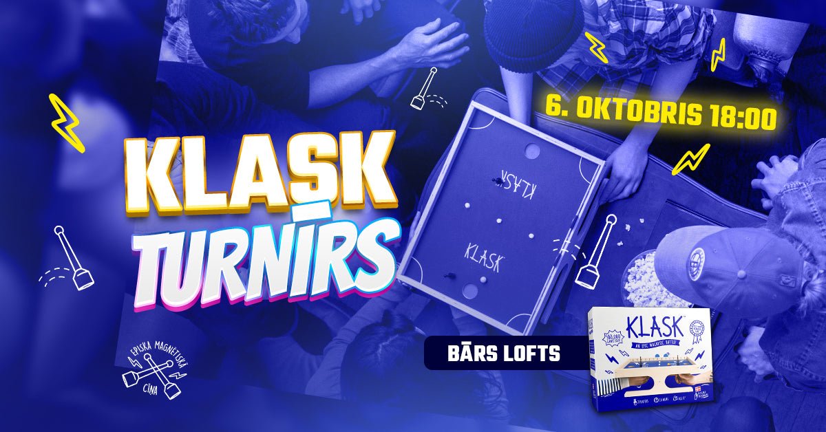 “KLASK” rudens turnīrs