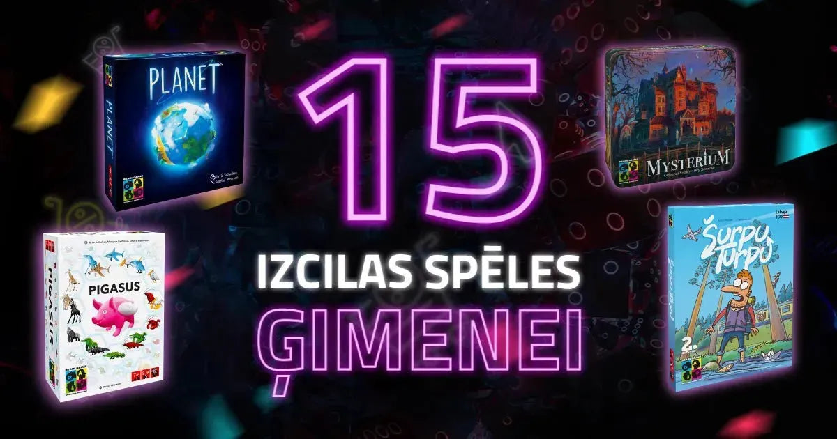 15 izcilas spēles ģimenei-Brain Games LV