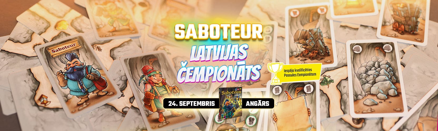 Saboteur Latvijas čempionāts 2025