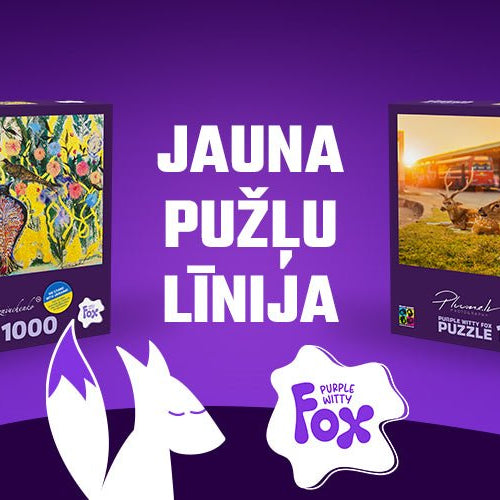 Latvijā sāk ražot puzles ar ukraiņu mākslinieces Blizņučenko un latviešu fotogrāfa Plūmes darbiem