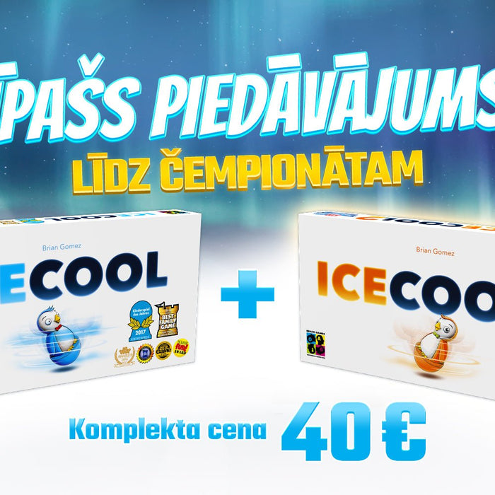 ICECOOL īpašais piedāvājums