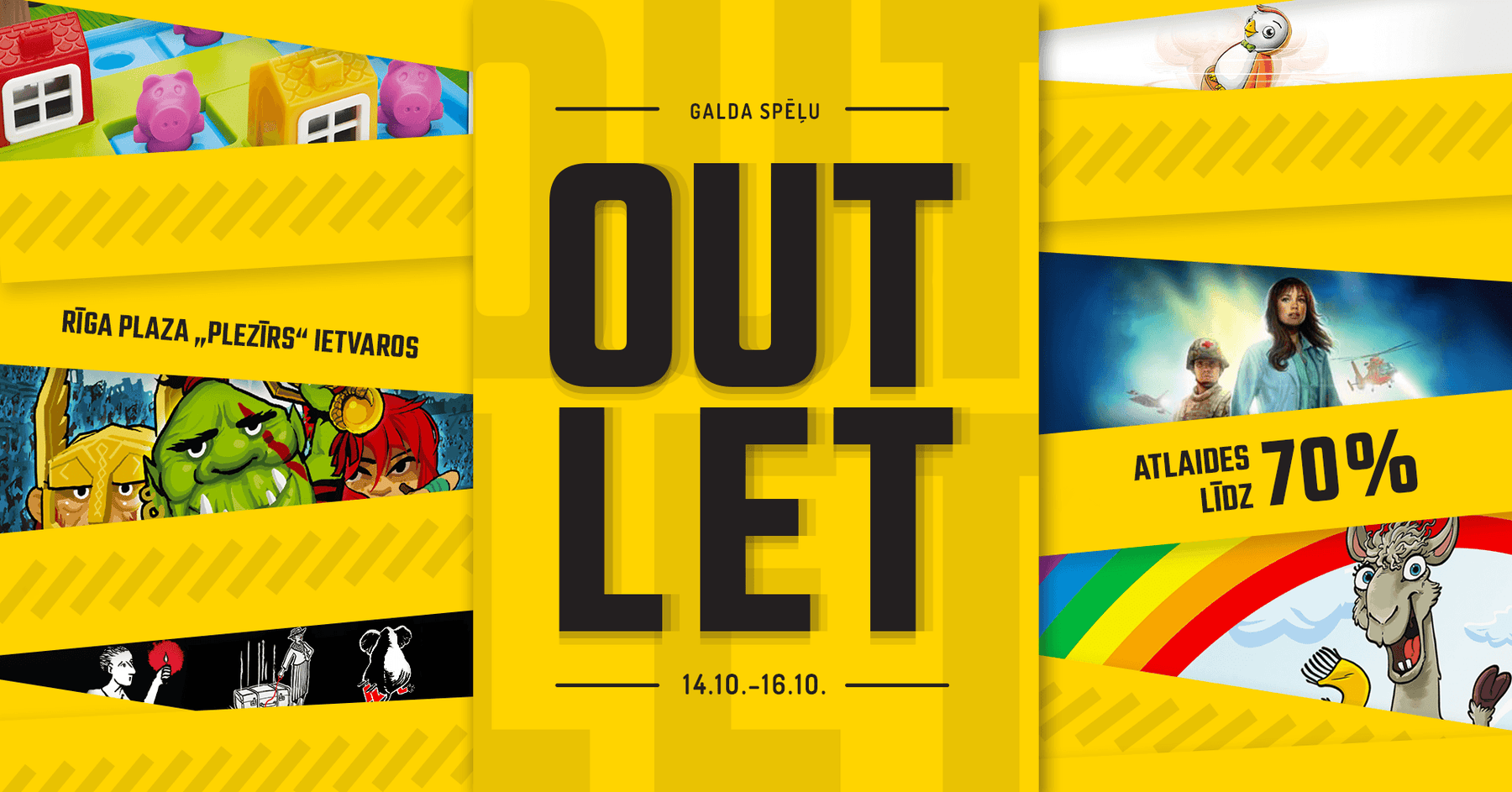 Galda spēļu OUTLET